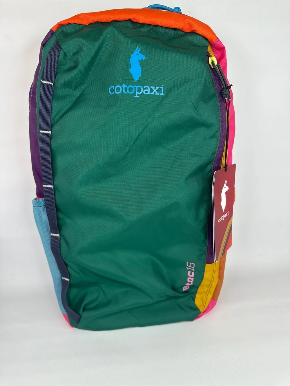 Cotopaxi Batac Del Día 16L Backpack One-of-a-Kind Multicolor Lightweight Daypack